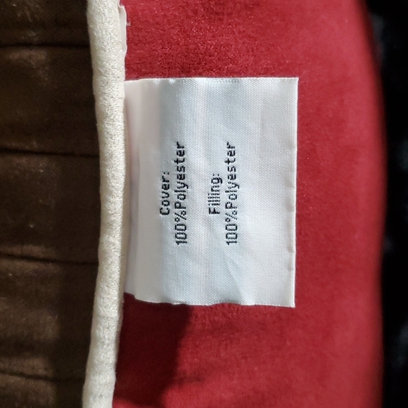 2 - MADISON PARK Jackson Blocks Faux Suede Accent Throw Pillows-Embroidered-EUC - Picture 15 of 16